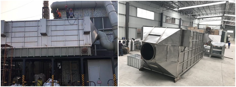 濕式靜電除煙器場(chǎng)景圖